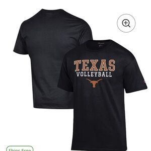 Texas Longhorn Volleyball size small tee shirt. Brand new.